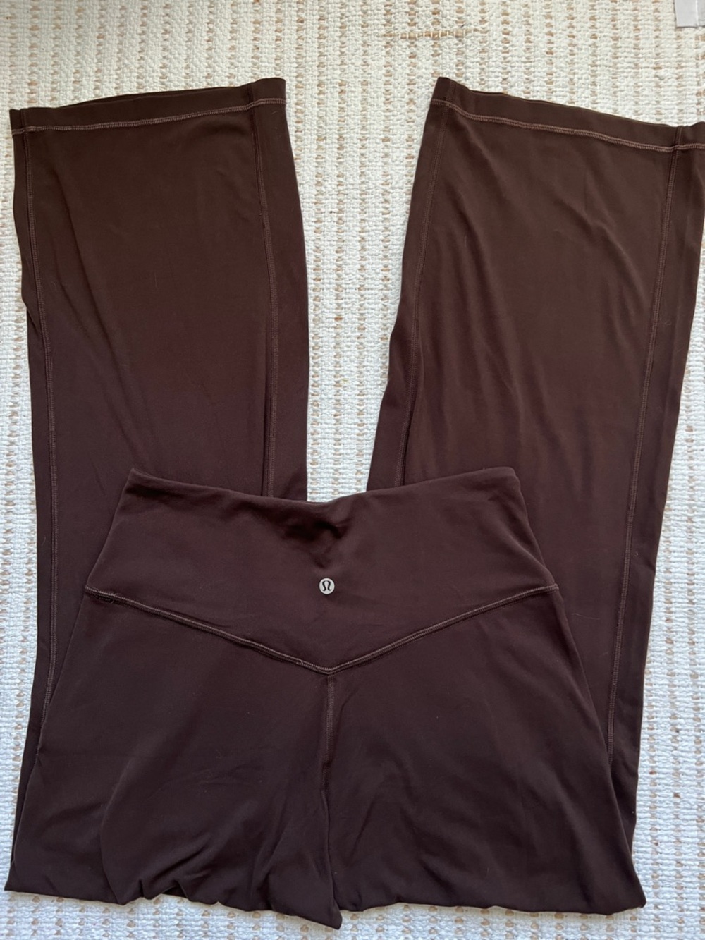 Lululemon Brown Wide-Leg Align Pants High Rise Size 8